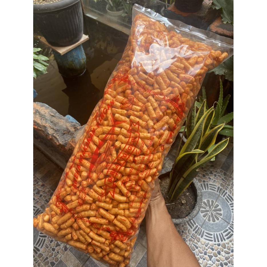

Rkm 1Kg Stik Tongkol Super-Asep Cemilan Snack Food Pedas Keripik Kerupuk Makanan