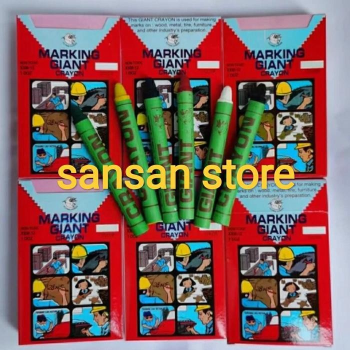 

EMS marking crayon qiant untuk kayu, logam maupun karet