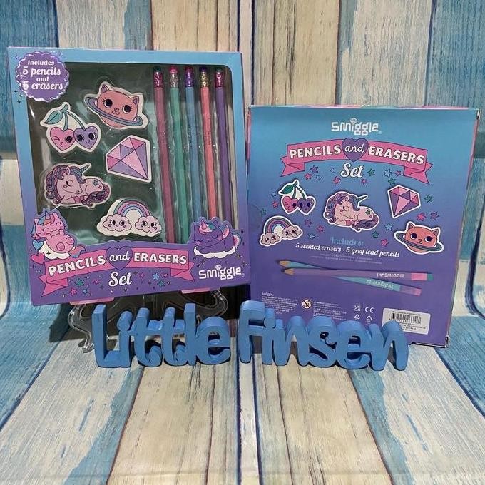 

Pensil Smiggle/Pensil And Eraser Smiggle/Smiggle Set Pensil New Stok