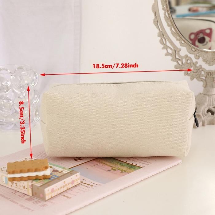 

EMS Kotak Pensil Sekolah Canvas Karakter Lotso Tempat Pensil Anak Korea