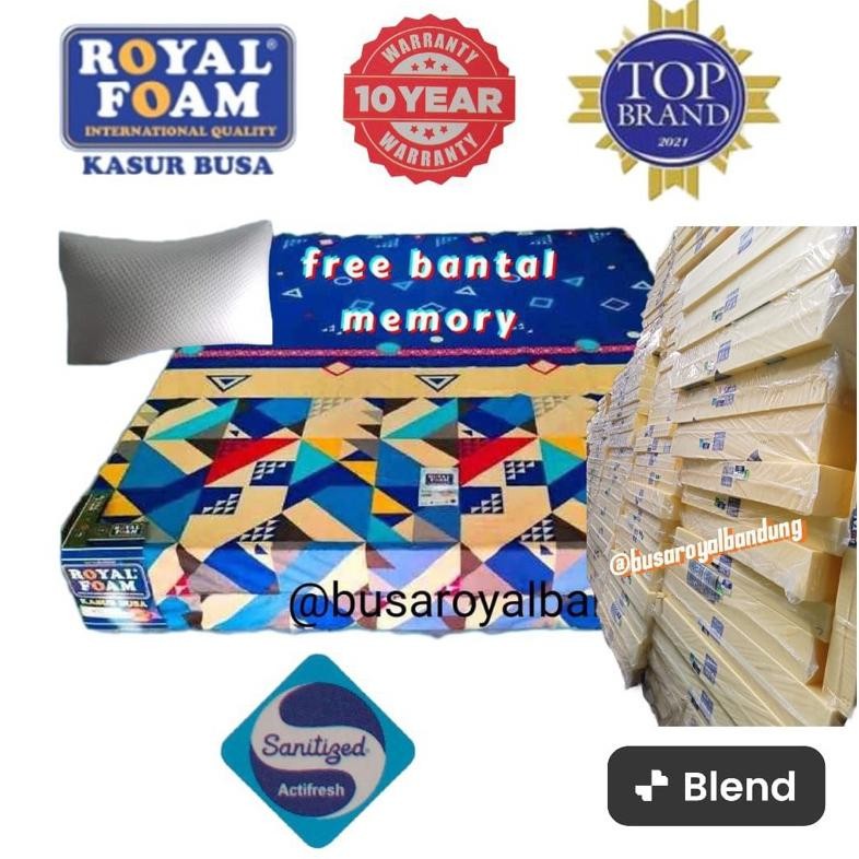 160x200x20 Kasur Busa Royal Foam Kasur Anti Kempes Kasur Royal Ori Kasur Bergaransi