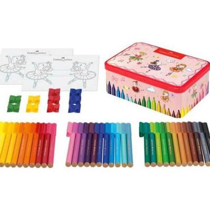 

Connector Pen 25 Warna Ballerina Music Box Faber Castell New Stok