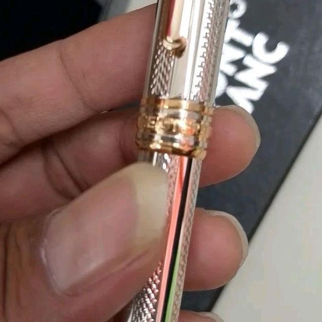 

Ballpoint Mewah Exlusive Keren Pulpen Tanda Tangan Monblanc Silver Gold Clip Bp Exlusive Masuk Refill Ori Stationery New Stok