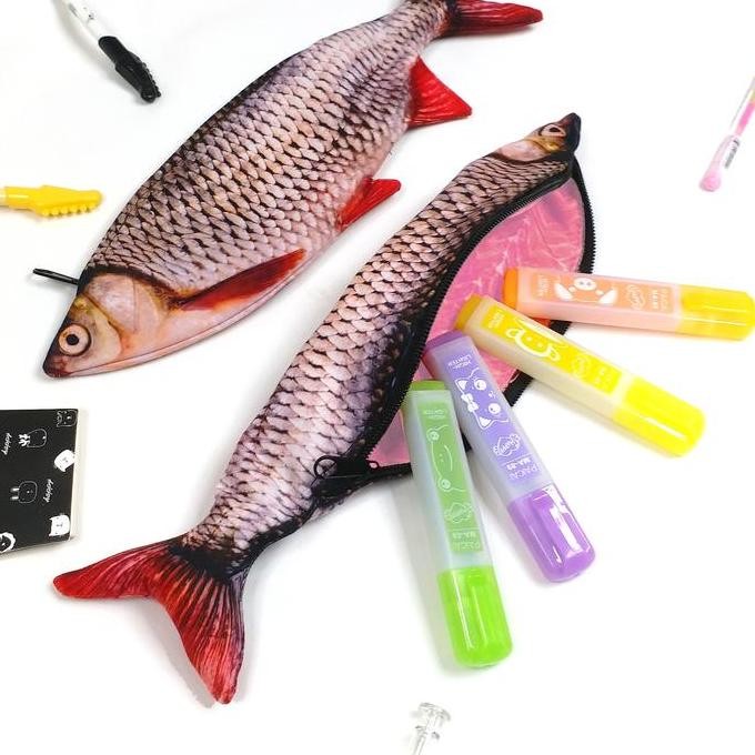 

Tempat Pensil Stationery Ikan Tombro Merah Unik Buat Ke Kantor Atau Sekolah Stationery New Stok