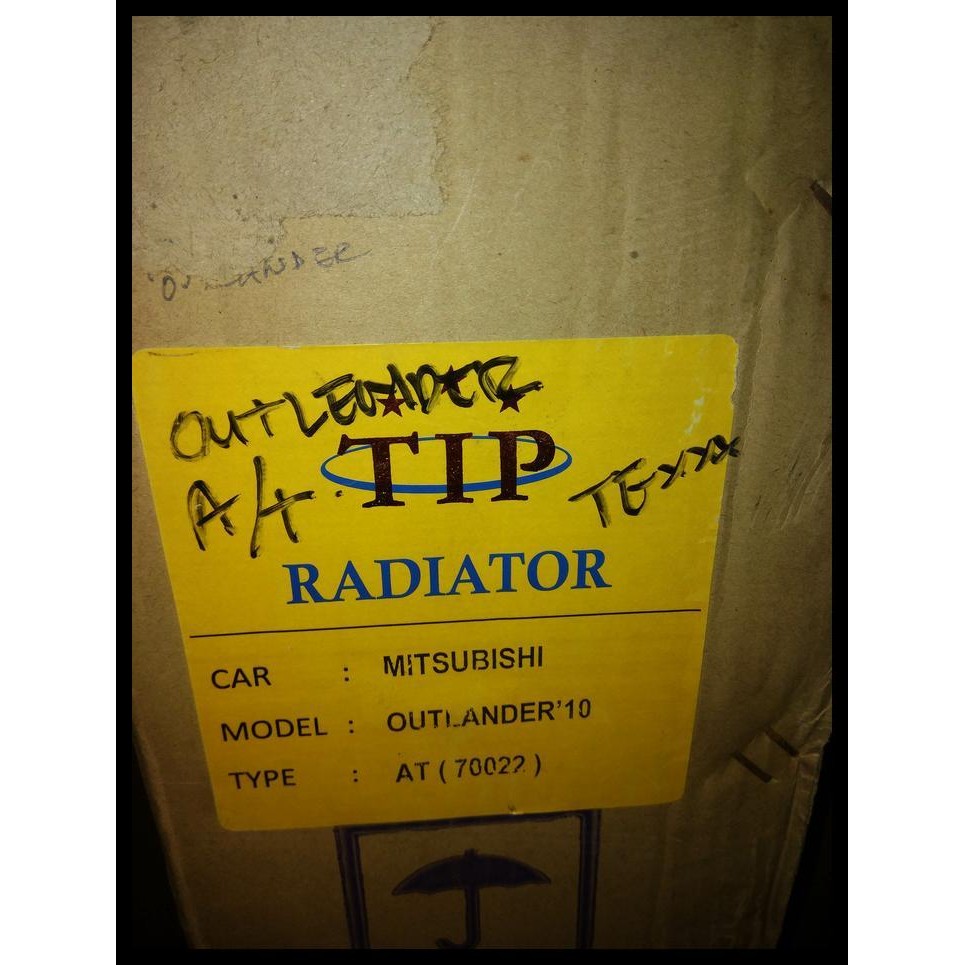 TERBARU RADIATOR MITSUBISHI OUTLANDER SPORT 