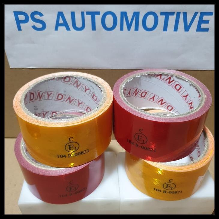 

GRATIS ONGKIR STICKER REFLECTOR KIR KUNING ATAU MERAH DNY 5 METER 5 CM (1 ROL) !!!!