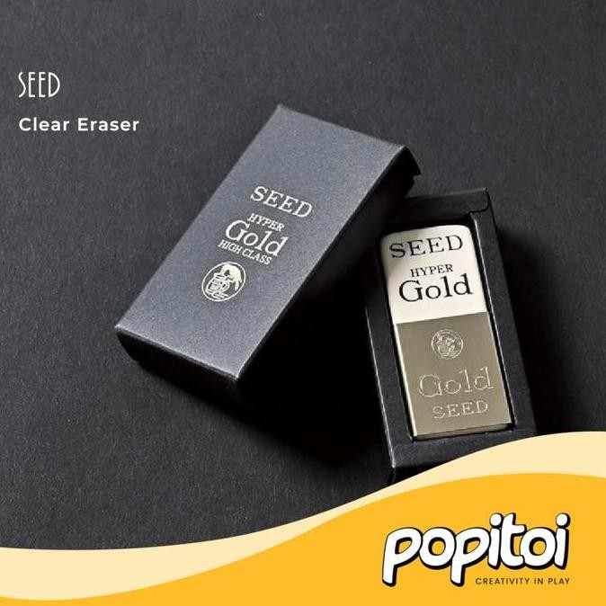 

Seed Hyper Gold Pencil Eraser Penghapus Emas New Stok