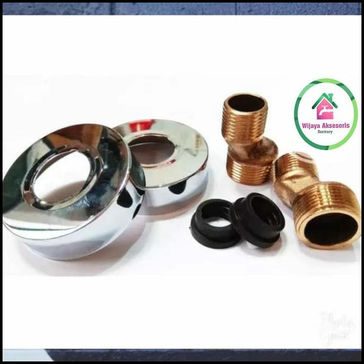 Sambung Kran Panas Dingin/Nepel Mixer Set/Sok drat Fiting Nepel