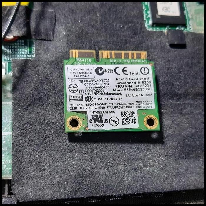 Lenovo thinkpad x201i x201 T410 wifi card module internet part
