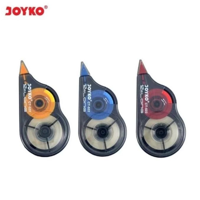 

Tip Ex Correction Pen Joyko Ct 522 Per Box Isi 12 Pcs New Stok