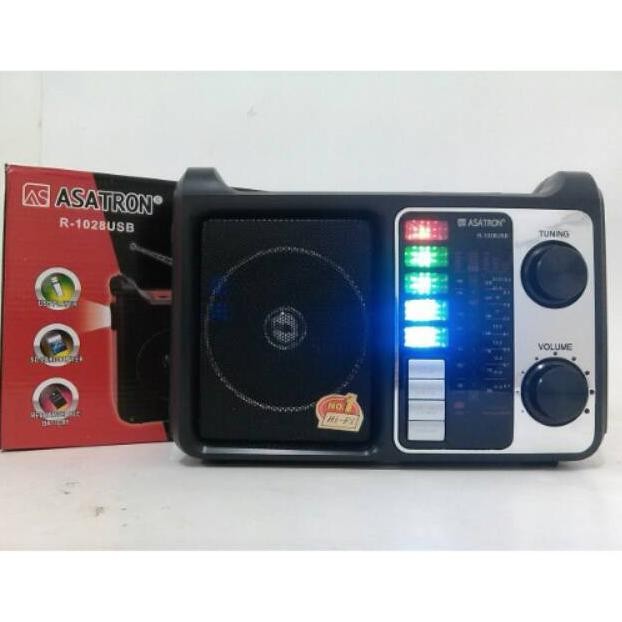 Radio Asatron R-1028 USB/SD-AM/FM/SW1-2 DiM