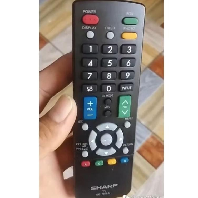 REMOT TV REMOTE TV SHARP AQUOS DIGITAL DAN ANALOG ORIGINAL DiM