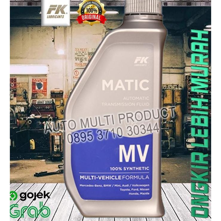 TERBARU - OLI, OIL FK, MOBIL, MATIC, TRANSMISION, ATF, MV, 1 LITER