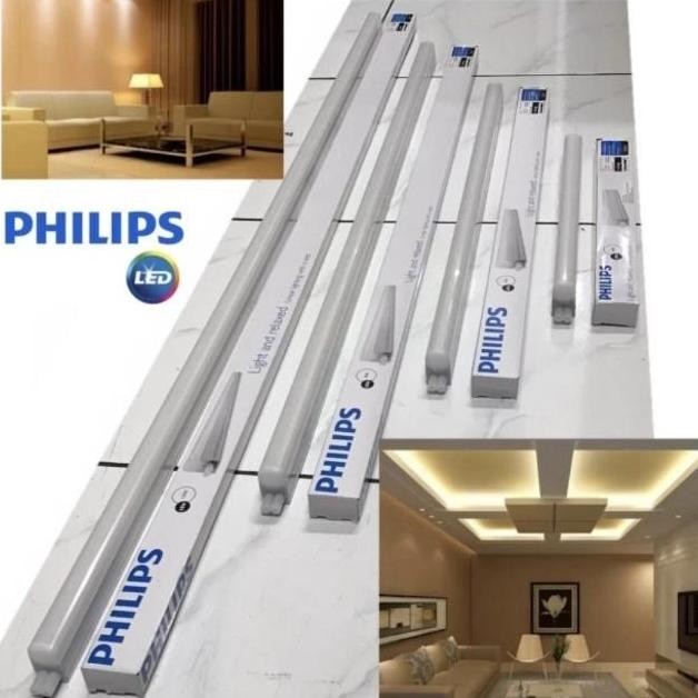 Lampu TL LED T5 Philips 9W Neon Batten 90cm Putih Terang