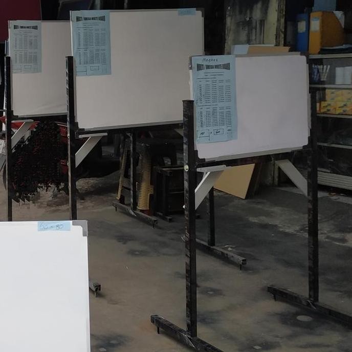 

TERMURAH - white board standing 40x60 cm