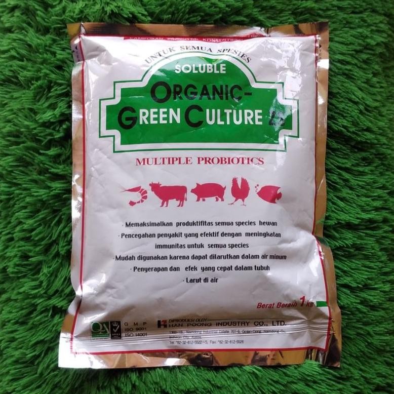 Vitamin Probiotik Semua Hewan - ORGANIC GREEN CULTURE ZS 1Kg DiM