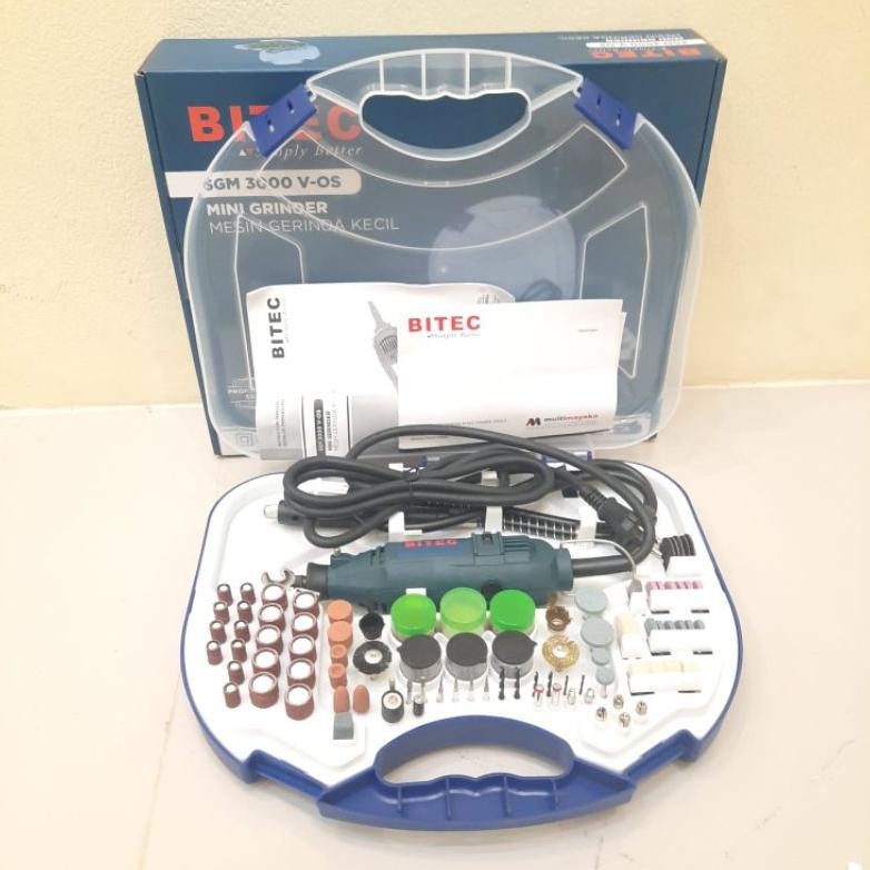 MINI DIE GRINDER SET BITEC SGM3000 MESIN GERINDA KECIL BOR TUNER BITEC