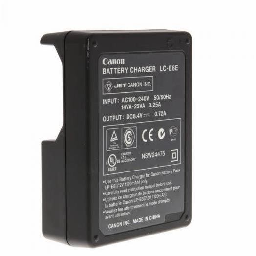 Charger Kamera Canon Lc-E8E Untuk 550D 600D 650D 700D Original