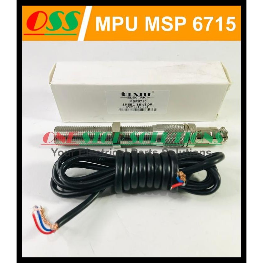 HOT DEAL MPU MSP6715 MSP 6715 M16*1.5 MAGNETIC PICK UP UNIT SENSOR RPM