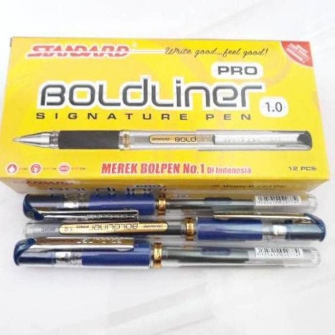 

TERLARIS - PULPEN BOLDLINER PRO HTM/BIRU PER LSN
