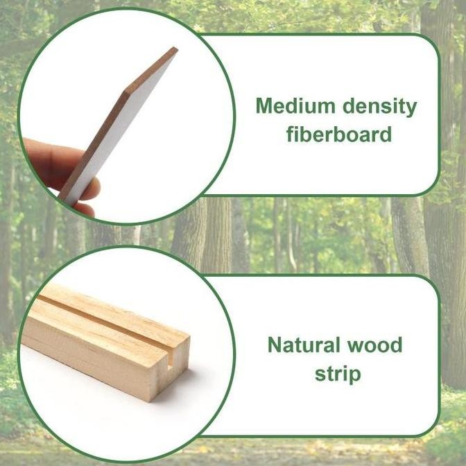 

10Pcs Papan Tulis Kapur Kecil Papan Hitam Kapur Cafe Mini Chalkboard New Stok