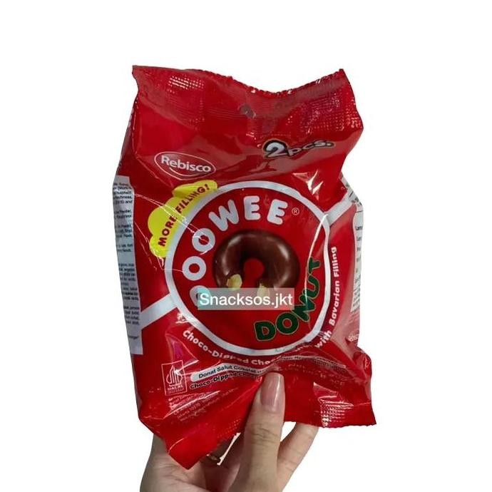 

REBISCO DOWEE DOOWEE DONUT CHOCOLATE - DONAT CHOCOLATE FILLING