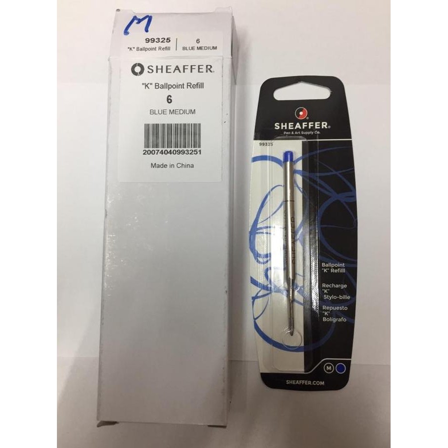 

Isi Pulpen Refill Sheaffer Vfm Original Ballpoint Blue New Stok
