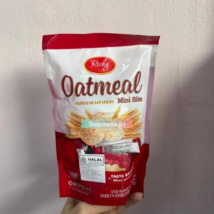 

[40G] RICHY OATMEAL ORIGINAL MINI BITES OAT ORIGINAL