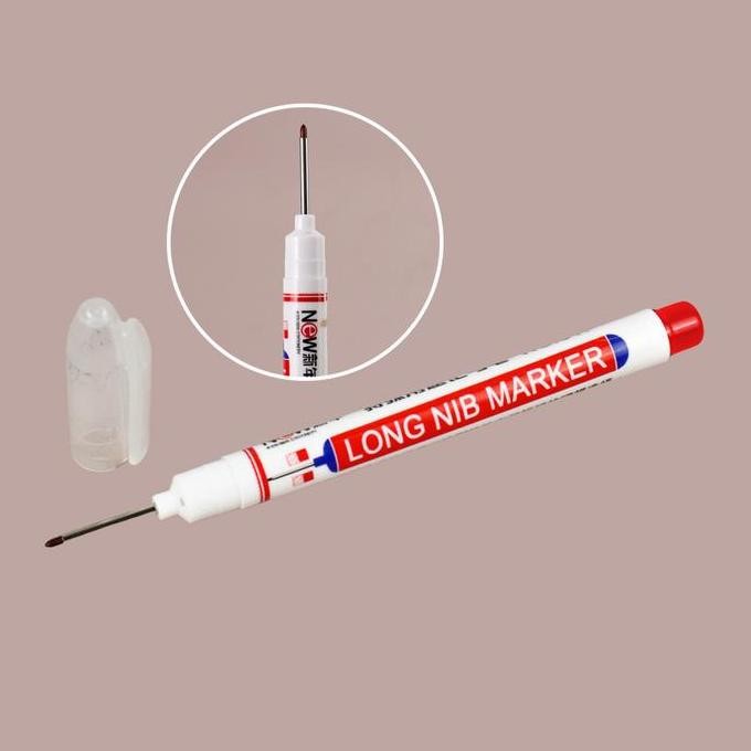 

Spidol Kepala Panjang Long Nib Head Marker Waterproof Permanen New Stok