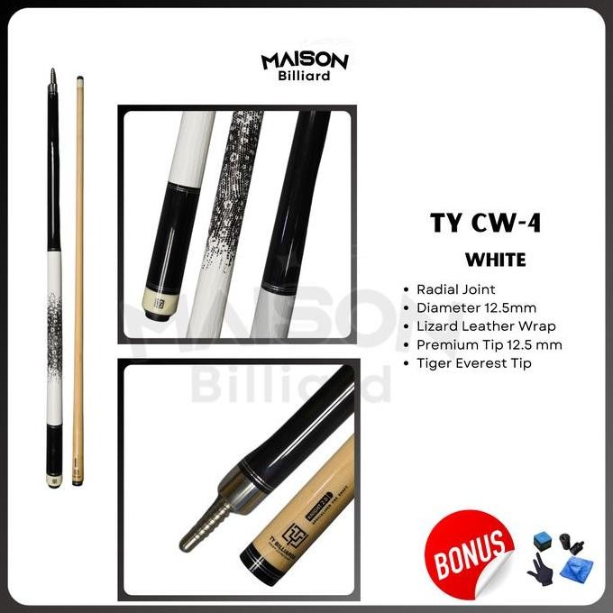 TERLARIS FURY CW SERIES CW-3 CW-4 Cue Stick Play Billiard Billiar