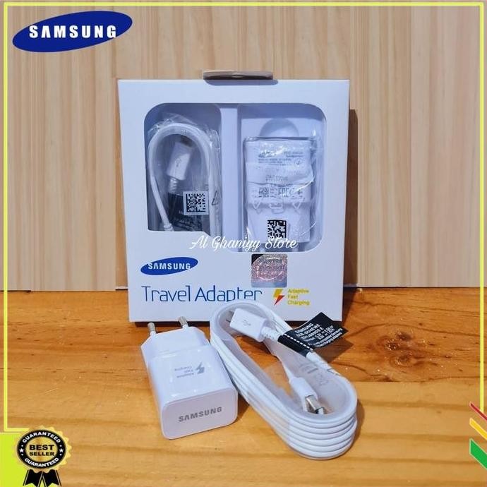 Charger Original Samsung Galaxy A02 A02S Micro Usb Fast Charging Putih
