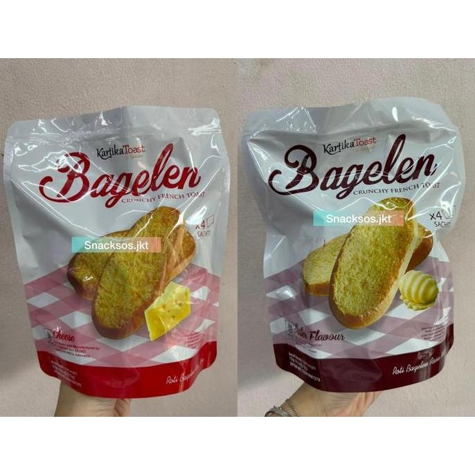 

KARTIKA SARI BAGELEN TOAST CHEESE / BUTTER ORIGINAL - KARTIKA TOAST