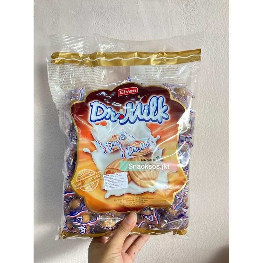 

[1KG] ELVAN DR MILK CARAMEL CANDY - PERMEN TURKEY