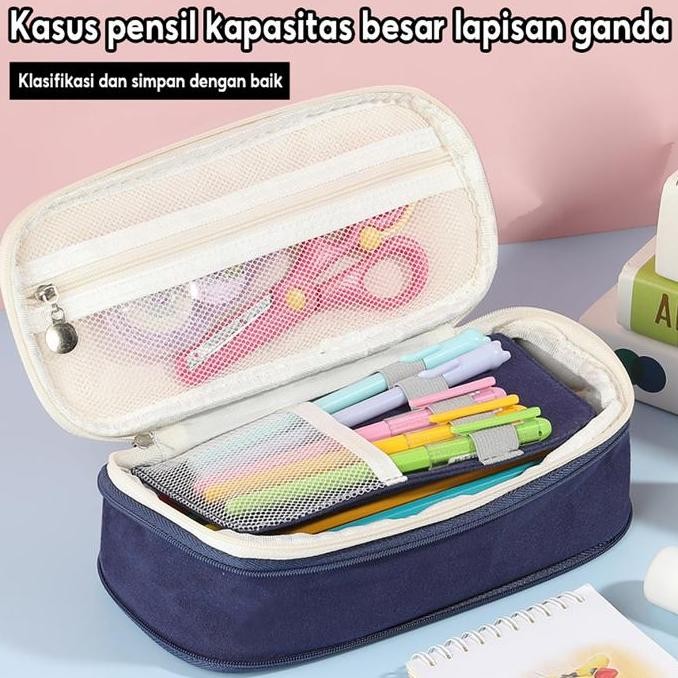 

Tempat Pensil / Kotak Alat Tulis Berkapasitas Besar New Stok