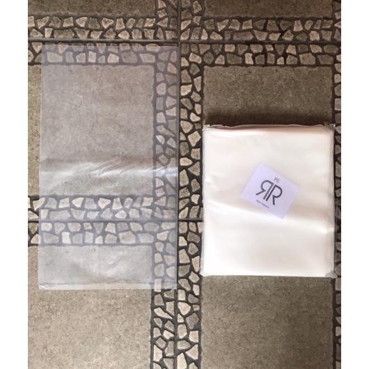 Kantong Plastik Beras 10 Kg Plastik Bening Pe 35X50 Cm Tebal 80 Mic Me Rr