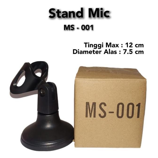 Stand Dudukan Microphone Meja Tiang Mikrofon Universal