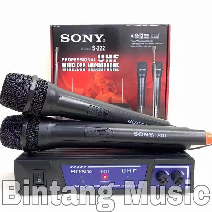 Sony WR-286 Mic Wireless - Microphone Wireless Sony WR 286 Original