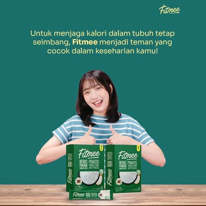 

Fitmee Beras Porang 280 gr 4 Box Konjac Rice FREE 2 Fitmee Mie Bayam Soto 80 Gr P88