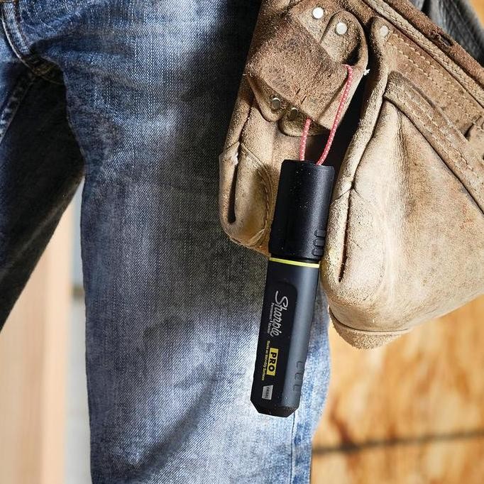 

Sharpie Pro Permanent Marker Medium Chisel Industrial Spidol Kerja Pro New Stok