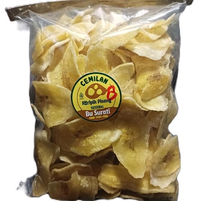 

Kripik Pisang Rasa Original Asli Khas Cilacap - Snack Makanan Ringan - Food Camilan Cemilan Keripik Vegetarian Lychee Manis Grosir