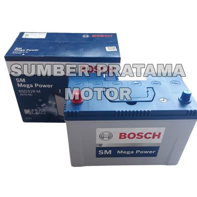 [STAYRE] AKI MOBIL BOSCH N70M 65D31R ACCU MOBIL 65AH AKI KERING