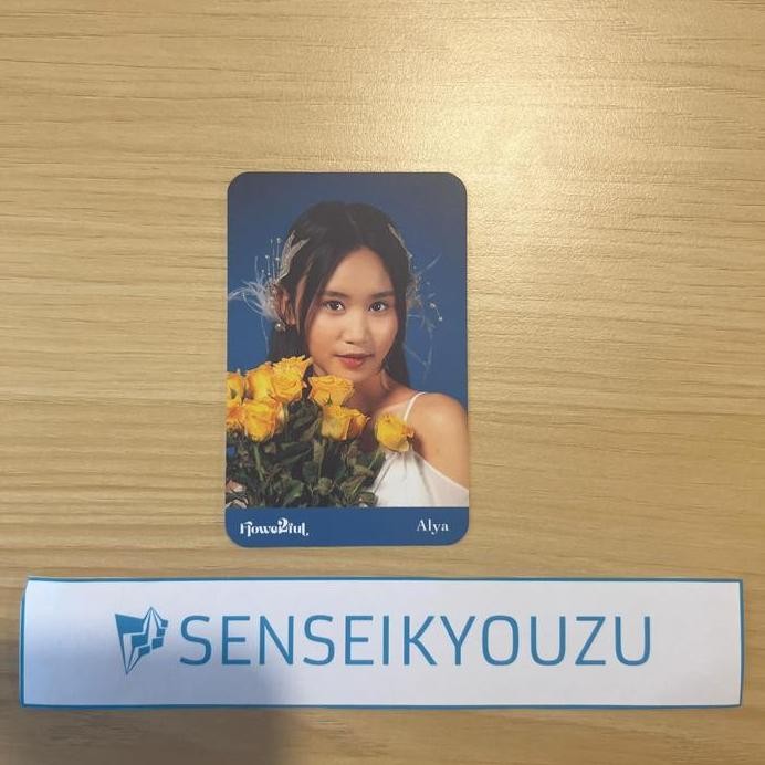 Photocard JKT48 Flowerful - Alya