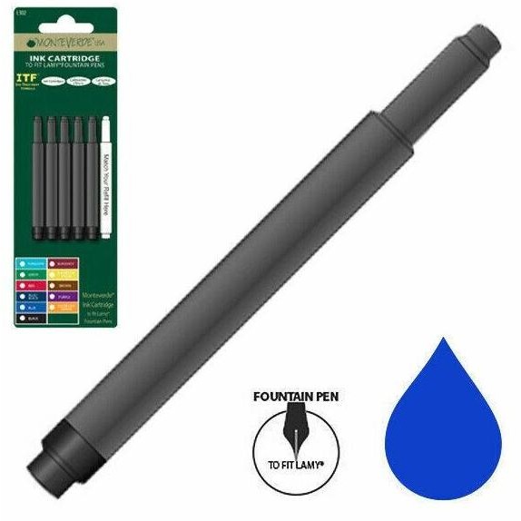 

Monteverde Lamy-Compatible Fountain Pen Ink Cartridge Refill/ Tinta New Stok