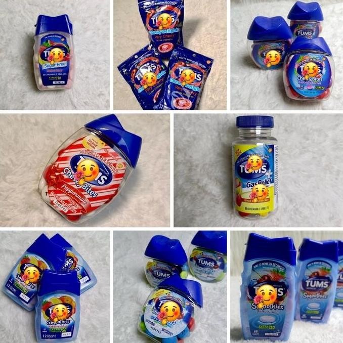 

TERLARIS - [100% ORI USA] Tums Chewy Bites / Smoothies / Gas Relief | READY STOCK