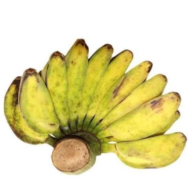 

pisang kepok putih khusus pakan burung. 1 sisir