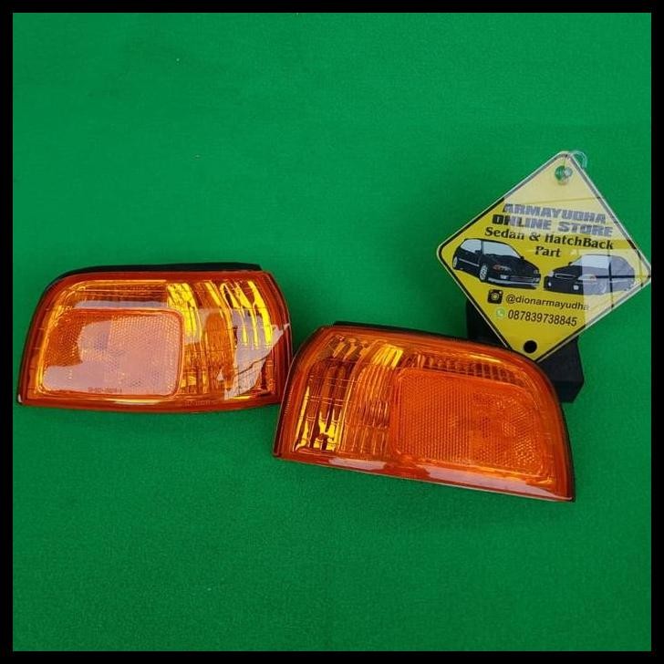 HOT DEAL CORNER LAMP LAMPU SEIN YELLOW JDM HONDA ACCORD MAESTRO 1990 SD 1991