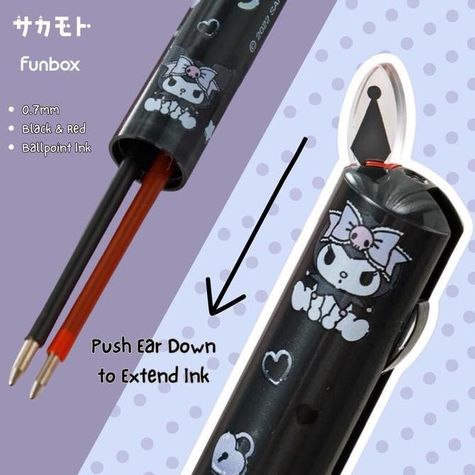 

Sakamoto Funbox Mimi Sanrio Multi Ballpoint Pen 0.7Mm Limited Edition New Stok