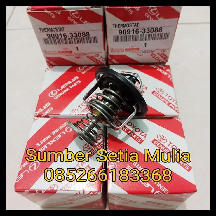 TERMURAH THERMOSTAT TERMOSTAT TOYOTA AVANZA XENIA 2004-2011 ORIGINAL 1PC 