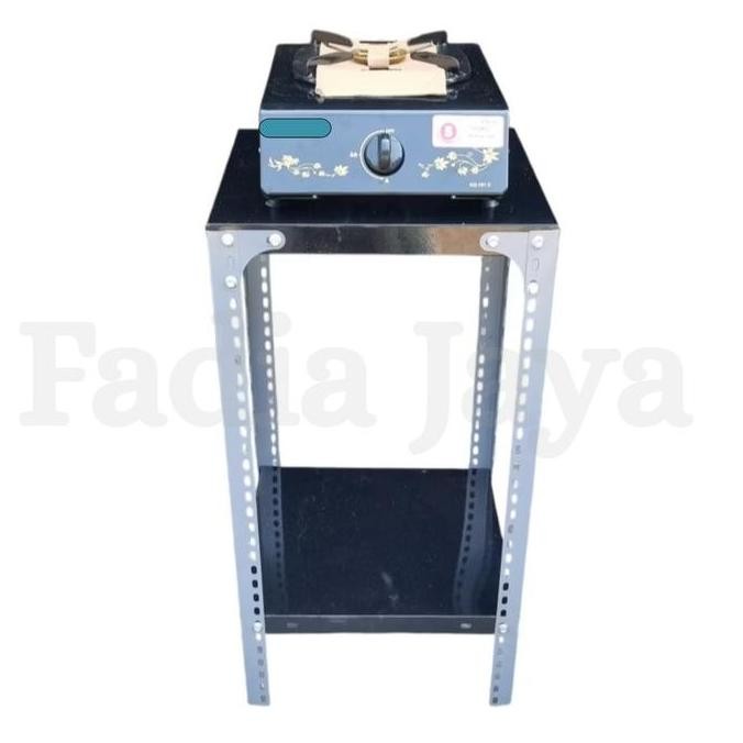 TERLARIS - Fadia Jaya Meja Kompor 1 Tungku Besi Anak Kos Kost Serbaguna - Furniture