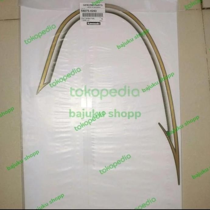 stripping list striping stiker sticker tangki tengki w175 ori